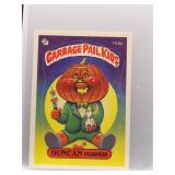 Duncan Pumpkin 1968 Topps Garbage Pail Kids