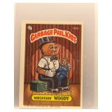 Whisperin' Woody 1968 Topps Garbage Pail Kids