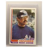 Reggie Jackson 1982 Topps