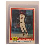 Phillies Win First World Series 1981 Topps