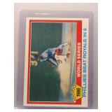Phillies Beat Royals 1981 Topps World Series