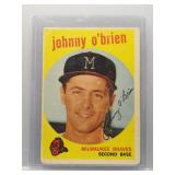 Johnny O'Brien 1959 Topps