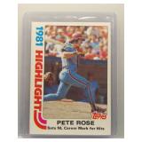 Pete Rose 1982 Topps Highlights