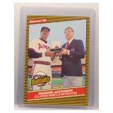 Reggie Jackson Eclipses Mantle 1986 Donruss...