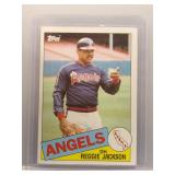 Reggie Jackson 1985 Topps
