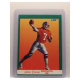 John Elway 1991 Fleer