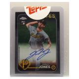 Jared Jones 2024 Topps Chrome rookie auto