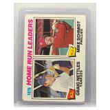 G. Nettles/M. Schmidt 1977 Topps HR Leaders