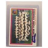 Yankees 1981 Topps