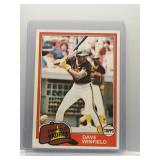 Dave Winfield 1981 Topps