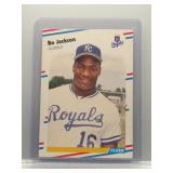 Bo Jackson 1988 Fleer