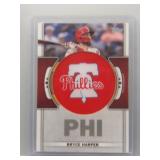 Bryce Harper 2023 Topps team logo patch