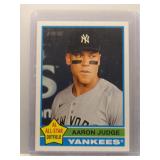 Aaron Judge 2025 Topps heritage