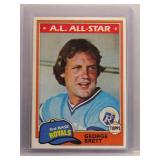 George Brett 1981 Topps AS