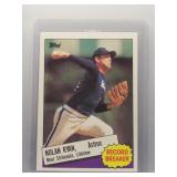 Nolan Ryan 1985 Topps record breaker