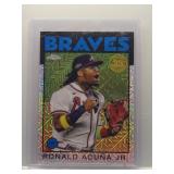 Ronald Acuna Jr. 2021 TCU silver pack