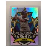 Hank Aaron 2025 Topps AS Greats