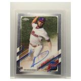 Adonis Medina 2021 Topps Chrome RC auto