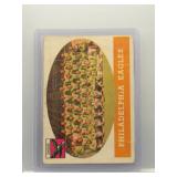 Eagles Tm Card 1958 Topps