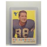 Pat Summerall 1959 Topps