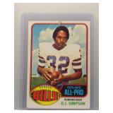 O.J. Simpson 1976 Topps