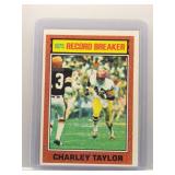 Charley Taylor 1976 Topps Record Breaker