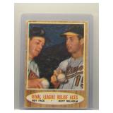 Rival Relief Aces 1962 Topps Face/Wilhelm