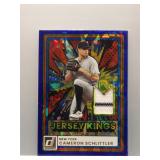 Cameron Schlittler 2026 Donruss jersey kings