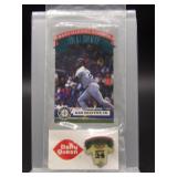 Ken Griffey Jr 1993 Dairy Queen Card and Pin