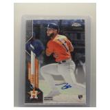 Abraham Toro 2020 Topps Chrome auto