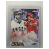 Mike Trout 2018 Topps Chrome superstar sensations