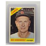 Red Schoendienst 1966 Topps