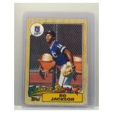 Bo Jackson RC 1987 Topps