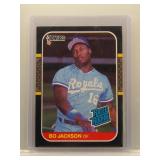Bo Jackson RC 1987 Donruss