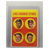 Gaylord Perrry 1963 Topps rookie stars