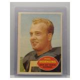 Paul Hornung 1960 Topps
