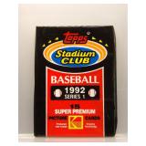 1992 Stadium Club series 1 pack