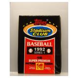 1992 Stadium Club series 1 pack