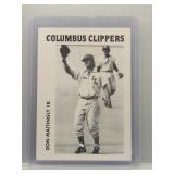 Don Mattingly 1984 TCMA Columbus Clippers