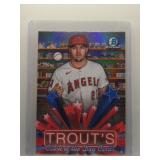 Mike Trout 2025 Bowman Chrome
