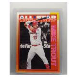 Mike Trout 2025 Topps all star