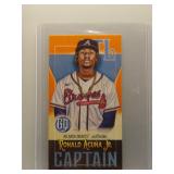 Ronald Acuna Jr. 2021 GQ captains mini