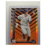 Ben Rice 2025 Topps Update Holiday orange & black