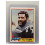 Joe Greene 1981 Topps