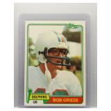 Bob Griese 1981 Topps