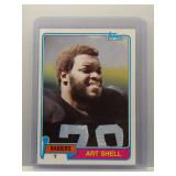 Art Shell 1981 Topps