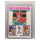 75 NL Hm Rn Ldrs 1976 Topps Schmidt/Kingman