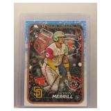 Jackson Merrill 2024 Topps Holiday RC