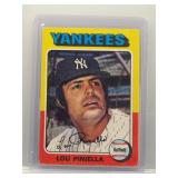 Lou Piniella 1975 Topps