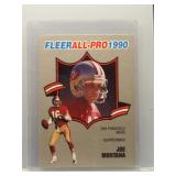 Joe Montana 1990 Fleer